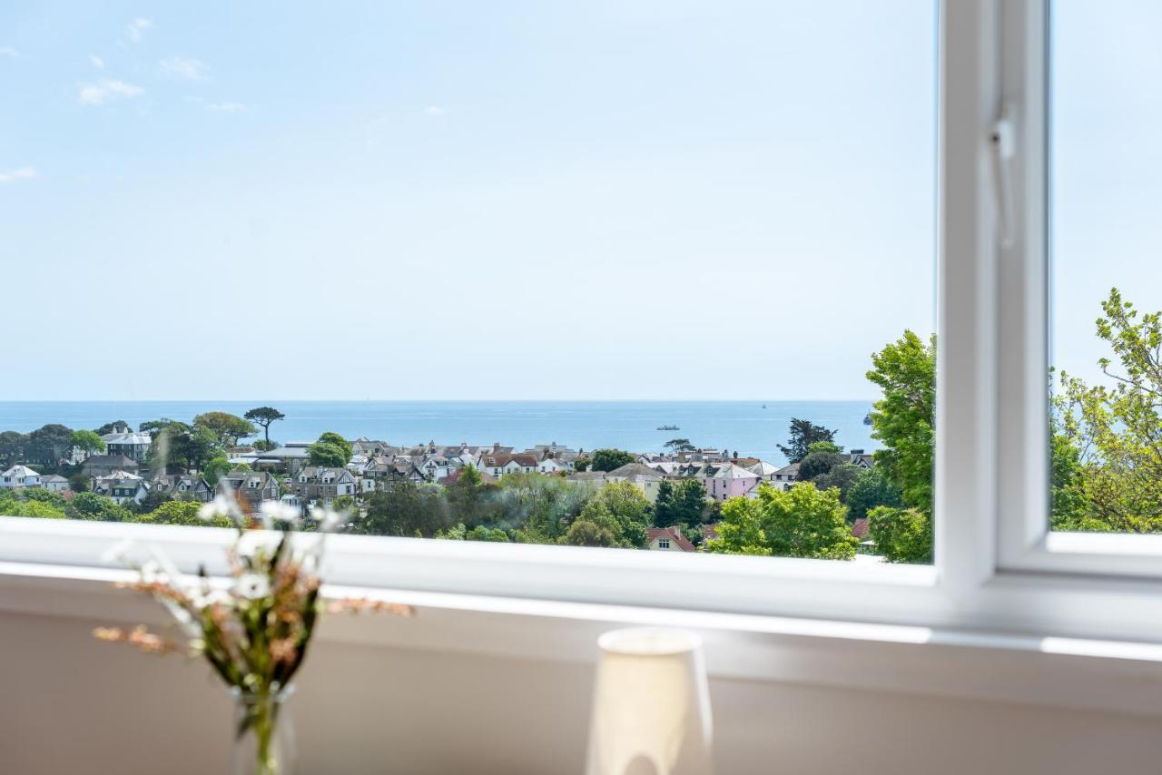 Manacles - Spacious Flat Near Beach With Sea Views & Parking Falmouth Eksteriør bilde