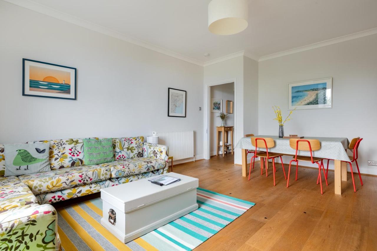 Manacles - Spacious Flat Near Beach With Sea Views & Parking Falmouth Eksteriør bilde